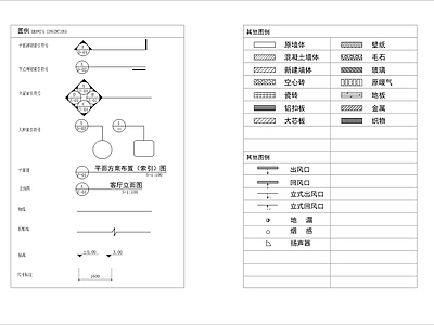 符号图例填充设计说明目录 图库