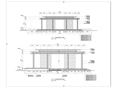 中轴景观亭 施工图