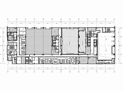 酒店后勤办公室 施工图