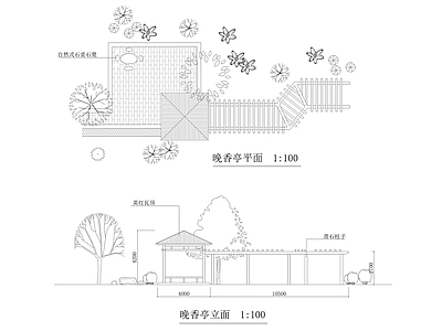 现代铺装图库 景观设计小广场图 施工图