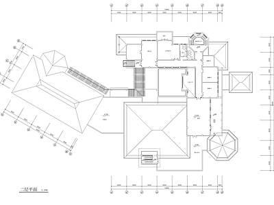 娱乐会所建筑 施工图