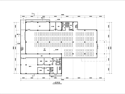 学校食堂建筑 施工图