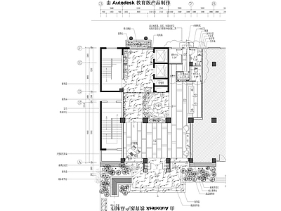 教育酒店大堂 施工图