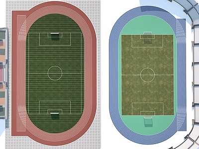 现代运动场 球场 足球场 操场 跑道 看台