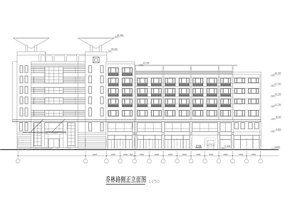 商务楼建筑 施工图