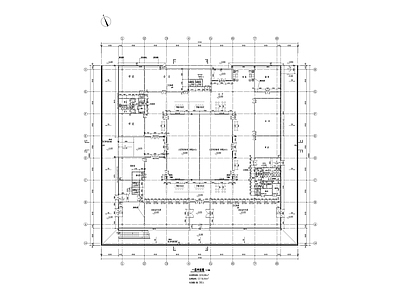 研发楼建筑 施工图