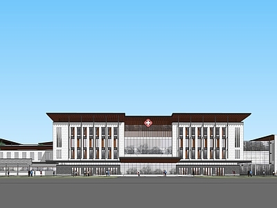 新中式医院 医疗建筑