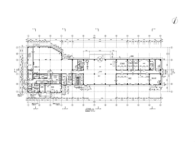 研发办公楼建筑 施工图