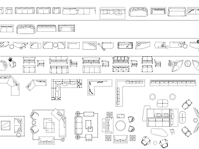 现代意大利精品家具 图库