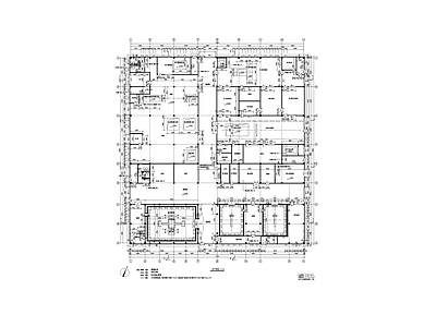 汽车工业厂房 施工图 工业建筑