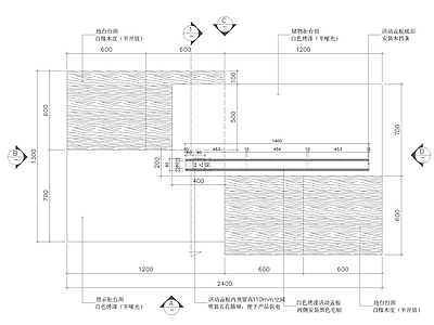 生态链橱柜体验道具大样 施工图 柜类 家具节点详图