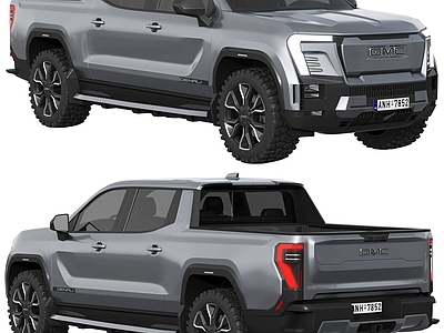 皮卡车汽车 越野车 GMC Sierra EV