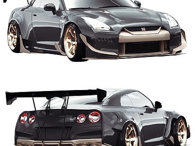 东风日产汽车 跑车 轿车 Nissan R35 GT R