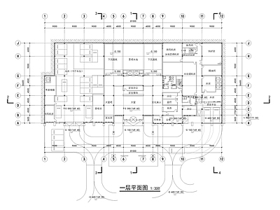 新中式酒店建筑 施工图