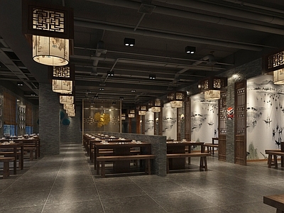 新中式火锅店