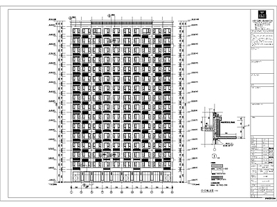 住宅楼建筑 施工图