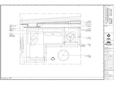 三亚洲际酒店样板房沙发区 施工图 家具节点 家具节点详图