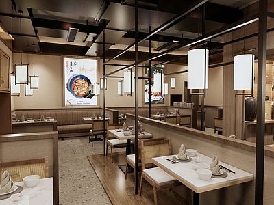 新中式火锅店