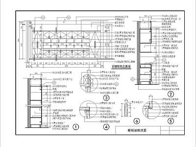 橱柜装修详图 施工图 柜类 家具节点详图