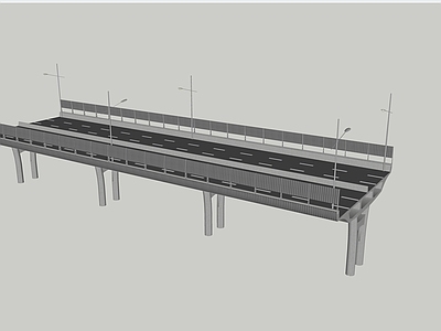 现代城市道路 公路高架