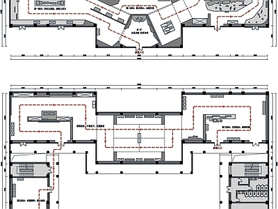 党建红色展厅平面图