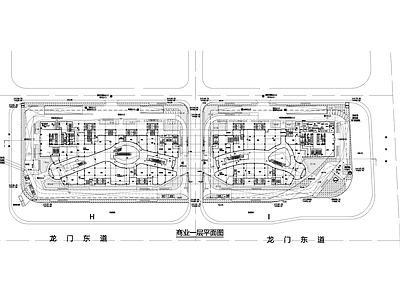 商业办公综合体建筑 施工图