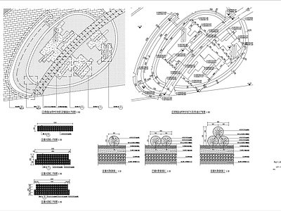 小公园节点详图 施工图