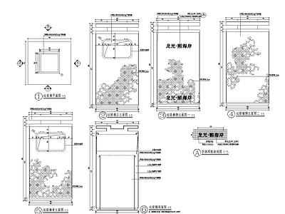 垃圾桶详图 施工图