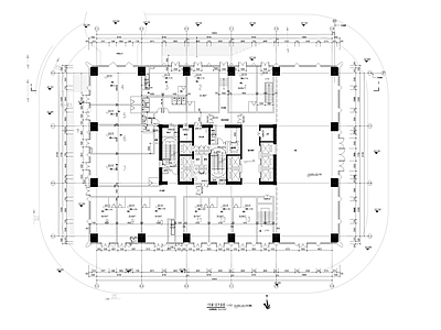 超高层办公楼建筑 施工图