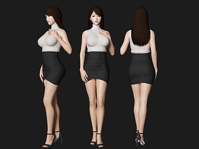 女人 西装 职业女性 西服美女