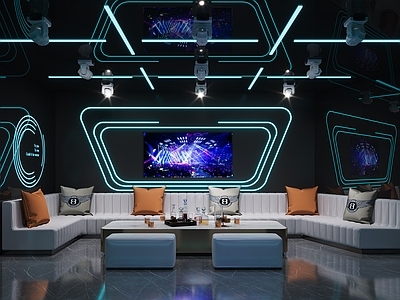 现代KTV包厢