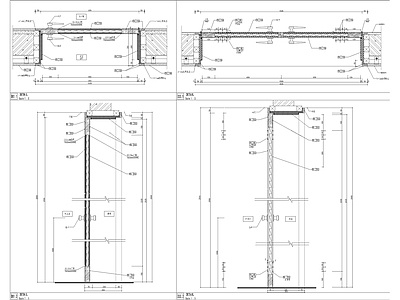 门表通用大样 施工图 通用节点