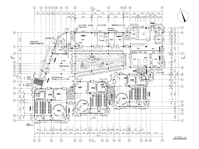 幼儿园建筑 施工图