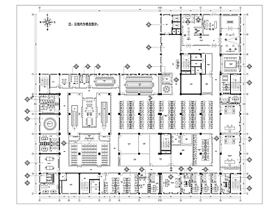 5000㎡茅台酒业办公室 施工图