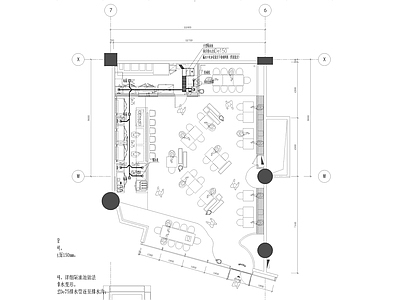 餐厅给排水 施工图 建筑给排水 给排水图