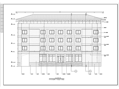 办公楼建筑 施工图