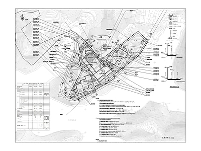 林业综合防控监测中心办公楼建筑 施工图