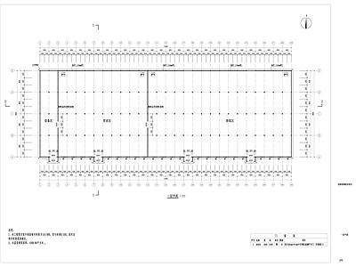 玻璃连栋温室大棚 施工图