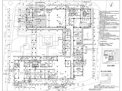社会福利中心养老院建筑 施工图 疗养院