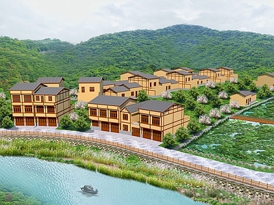 现代美丽乡村
