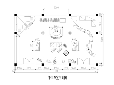 某服装专卖店全套装饰 施工图