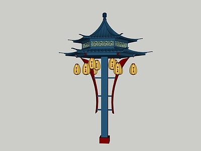 中式商业灯牌