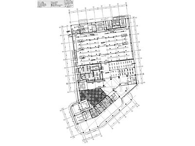 卖场电气 施工图 建筑电气 电气图