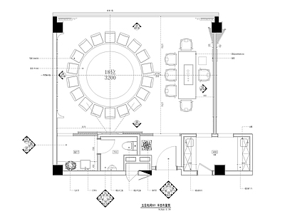 中餐厅包房 施工图