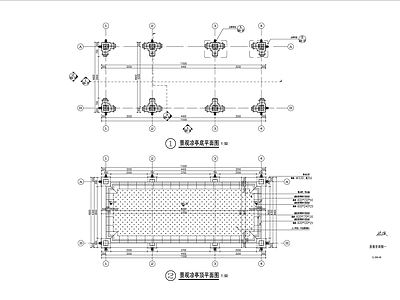 景观亭详图 施工图