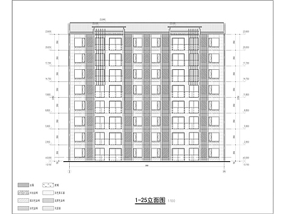 多层住宅建筑 施工图