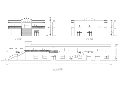 食堂综合楼建筑 施工图