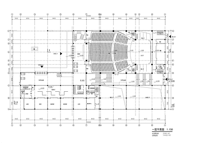 大学生活动中心建筑 施工图