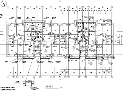 某六层砖混住宅建筑 施工图