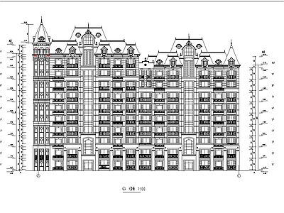 某小高层住宅楼建筑 施工图